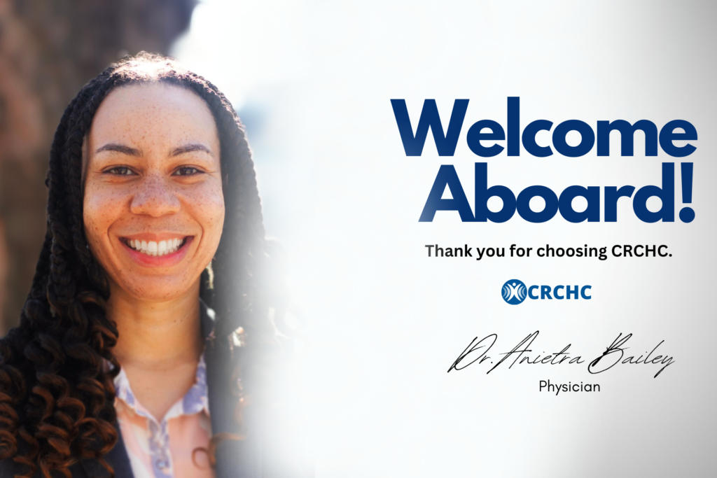CRCHC Welcomes Dr. Anietra Bailey to the New Sugar Creek Health Center Location